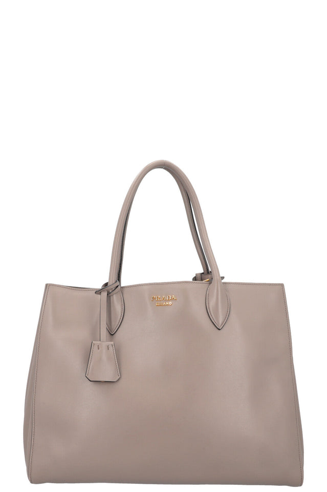 PRADA Large Bibliotheque City Bag Grey