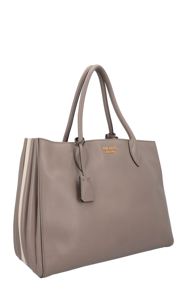 PRADA Large Bibliotheque City Bag Grey