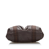 Brown Hermes Caravan Horizontal Tote Bag