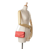 Red Louis Vuitton Epi Pochette Felicie Crossbody Bag