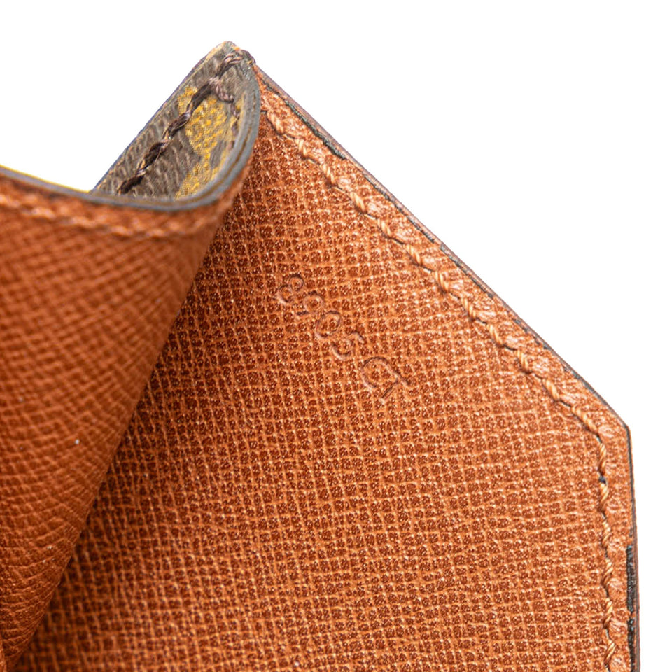 Brown Louis Vuitton Monogram Porte-Documents Senateur Business Bag