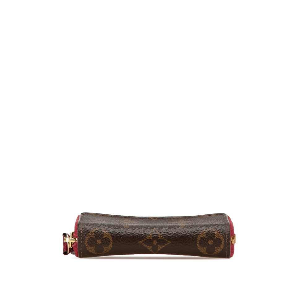 Brown Louis Vuitton Monogram Zippy Multicartes Wallet