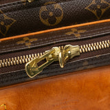 Brown Louis Vuitton Monogram Alize 24 Heures Travel Bag