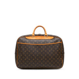 Brown Louis Vuitton Monogram Alize 24 Heures Travel Bag