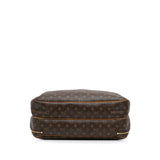 Brown Louis Vuitton Monogram Alize 24 Heures Travel Bag