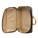 Brown Louis Vuitton Monogram Alize 24 Heures Travel Bag