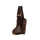 Brown Louis Vuitton Damier Ebene Geronimos Crossbody Bag