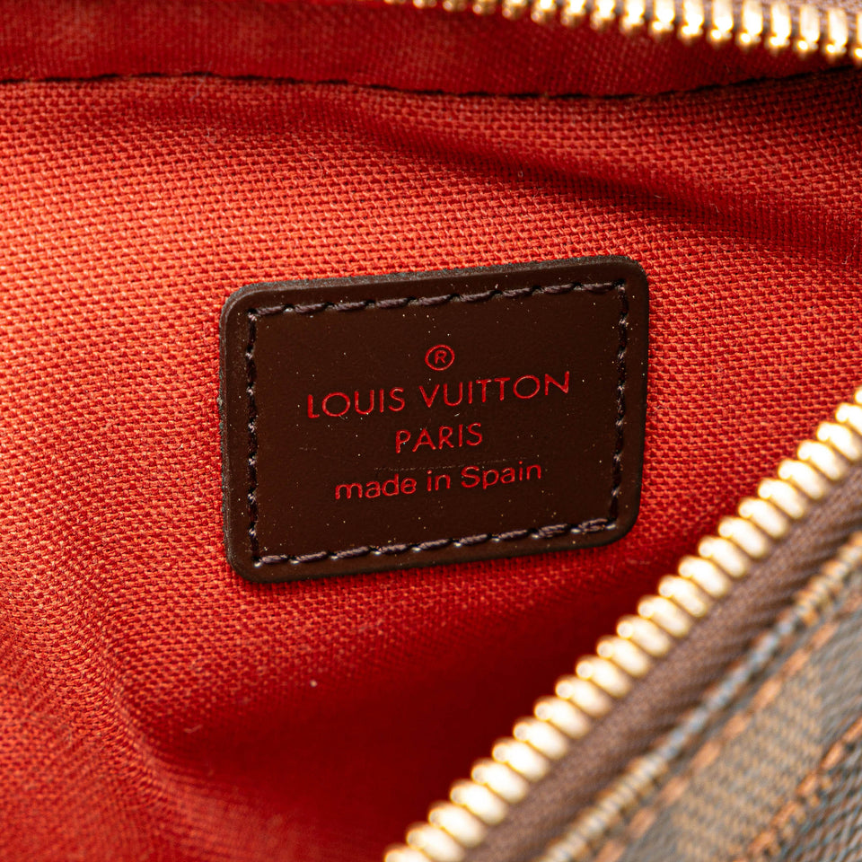 Brown Louis Vuitton Damier Ebene Geronimos Crossbody Bag