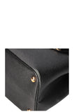 PRADA Medium Double Tote Bag Black
