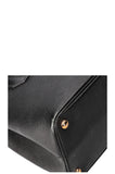 PRADA Medium Double Tote Bag Black