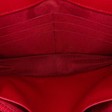Chanel Boy Wallet on Chain Red Lambskin Gold