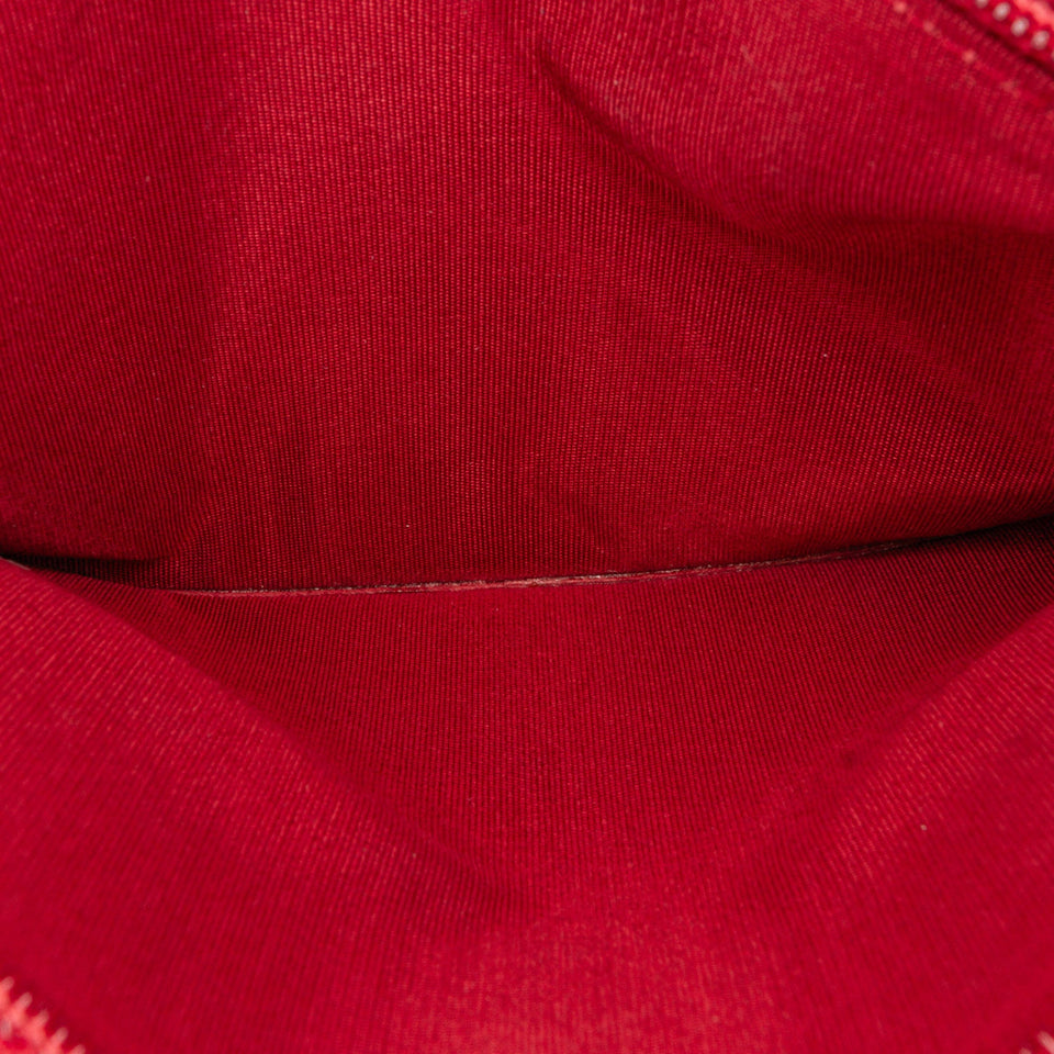 Chanel Boy Wallet on Chain Red Lambskin Gold