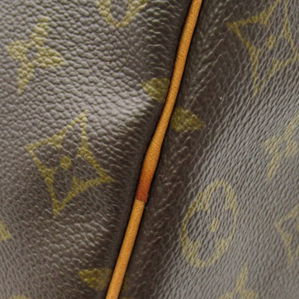 Brown Louis Vuitton Monogram Speedy 35 Boston Bag