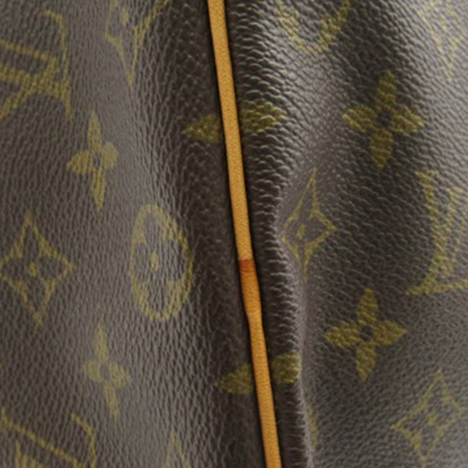Brown Louis Vuitton Monogram Speedy 35 Boston Bag