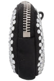 PRADA Mini Pouch Crystal Black