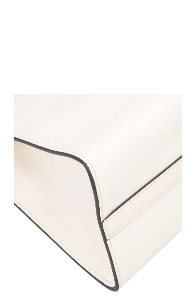 PRADA Paradigm Crossbody Bag Saffiano White