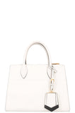 PRADA Paradigm Crossbody Bag Saffiano White