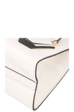 PRADA Paradigm Crossbody Bag Saffiano White