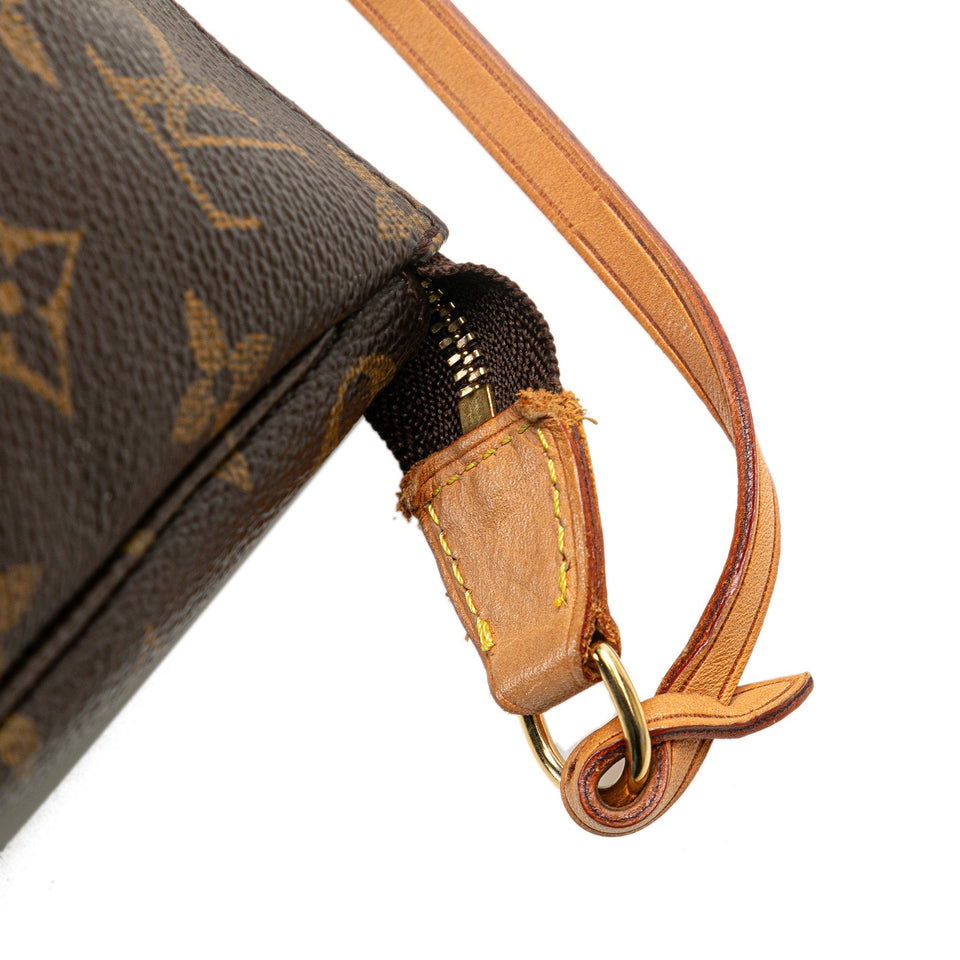 Brown Louis Vuitton Monogram Pochette Accessoires Shoulder Bag