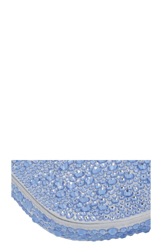 PRADA Cleo Bag Silk Crystals Blue