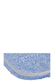 PRADA Cleo Bag Silk Crystals Blue