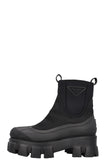 PRADA Re-Nylon Sock Ankle Boot Black