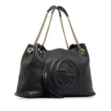 Gucci Soho Chain Tote Black