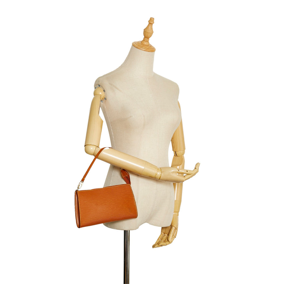 Louis Vuitton Pochette Accessoires Brown Epi