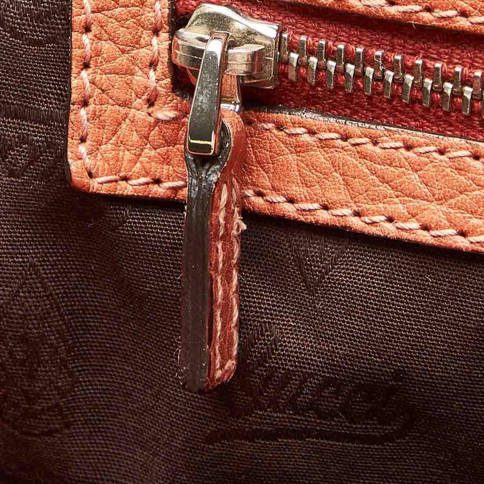 Gucci Bamboo Bar Leather Shoulder Bag