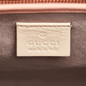 Gucci Bamboo Web Leather Satchel
