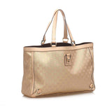 Gucci GG Canvas Abbey D Ring Tote Bag (SHG-11880)