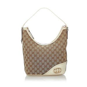 Gucci GG Canvas Britt Shoulder Bag