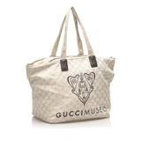 Gucci GG Canvas Museo Tote Bag (SHG-10950)