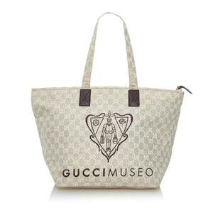 Gucci GG Canvas Museo Tote Bag