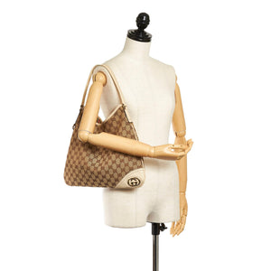 Gucci GG Canvas New Britt Shoulder Bag