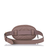 Gucci GG Marmont Matelasse Leather Belt Bag (SHG-pWmlJw)