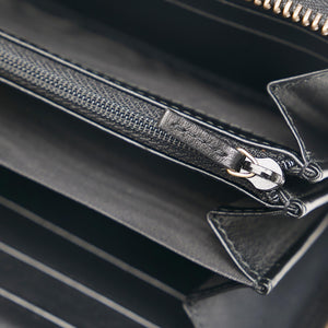 Gucci GG Marmont Matelasse Leather Zip Around Wallet