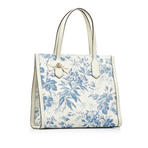 Gucci GG Ribbon Herbarium Tote (SHG-kZPkZC)