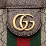 Gucci GG Supreme Ophidia Medium Soft Tote (SHF-YgqXHj)