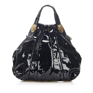 Gucci Hysteria Patent Leather Satchel (SHG-16284)