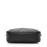 Gucci Matelasse Leather GG Marmont Small Shoulder Bag (SHF-Abtg9L)