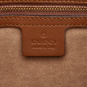 Gucci Medium GG Supreme Padlock Tote Bag (SHG-OWy58p)