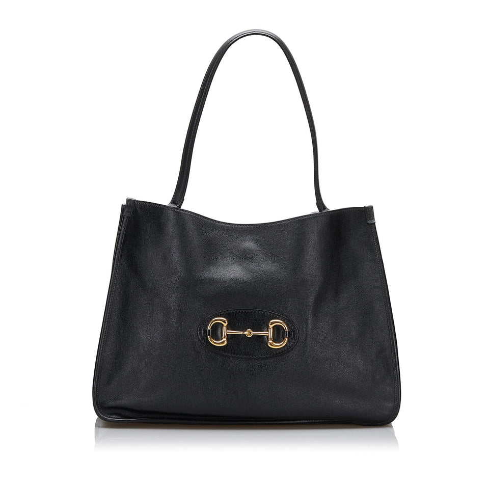 Gucci Medium Horsebit 1955 Tote Bag (SHG-icESM0)