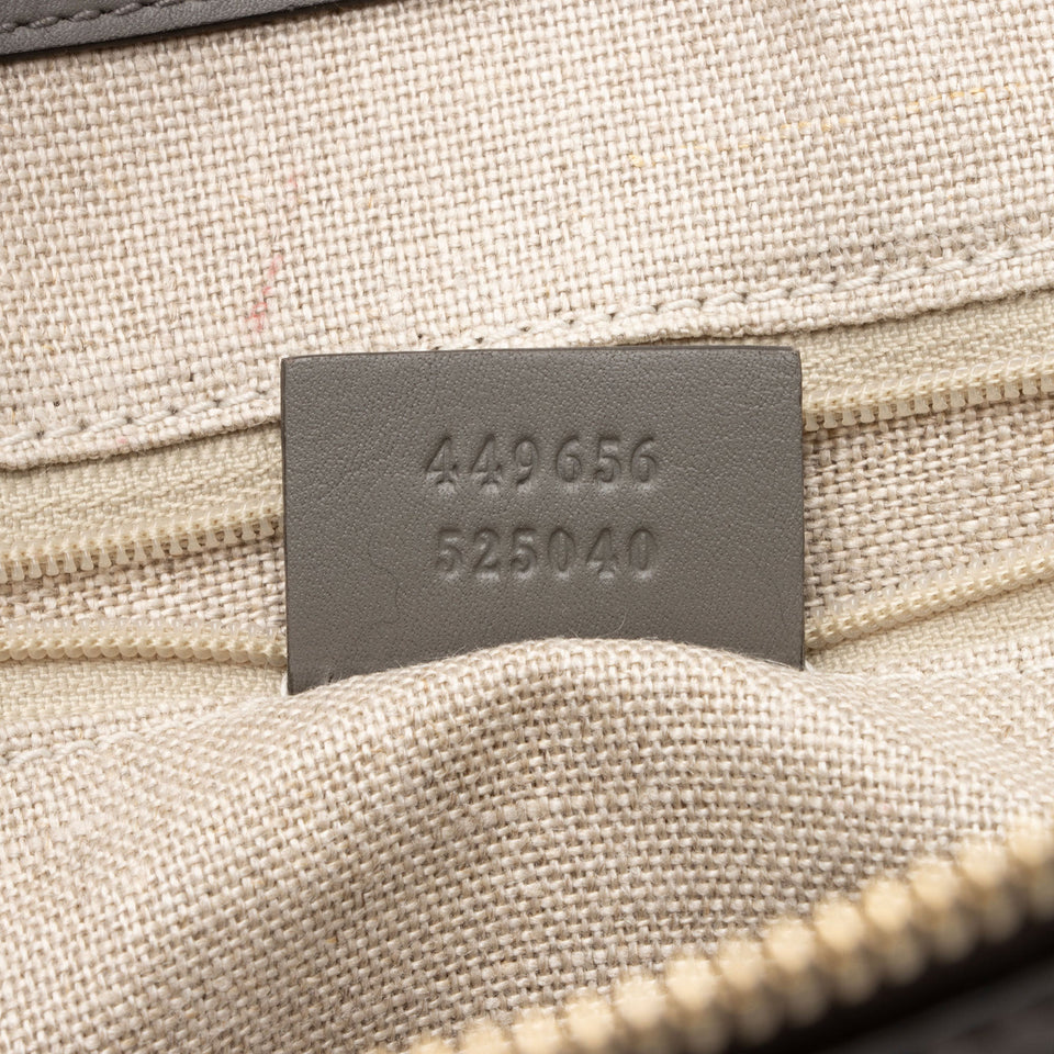 Gucci Microguccissima Leather Joy Medium Zip Tote (SHF-KKh5Fm)