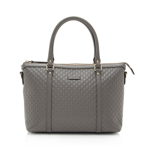 Gucci Microguccissima Leather Joy Medium Zip Tote (SHF-KKh5Fm)