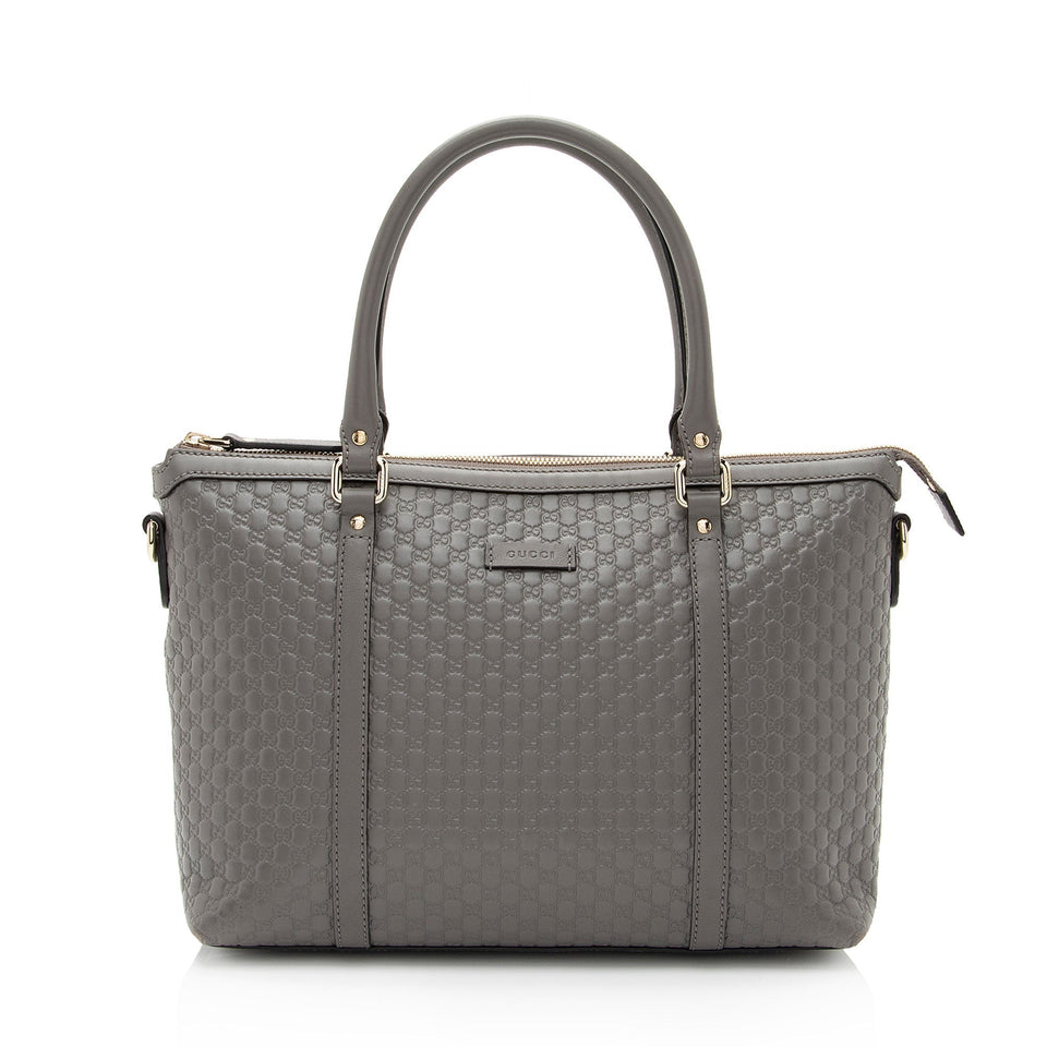 Gucci Microguccissima Leather Joy Medium Zip Tote (SHF-KKh5Fm)