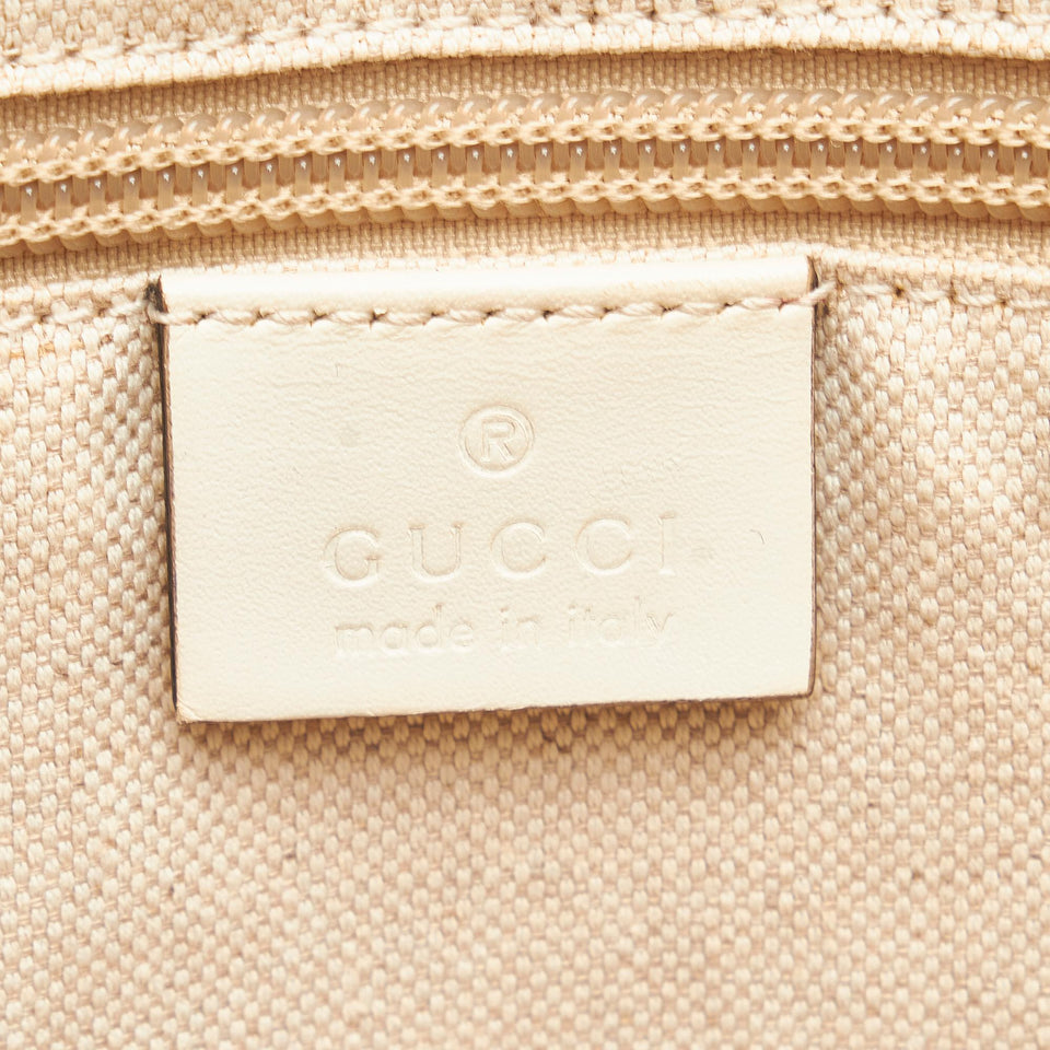 Gucci Printed Canvas Tote (SHG-stdQjI)