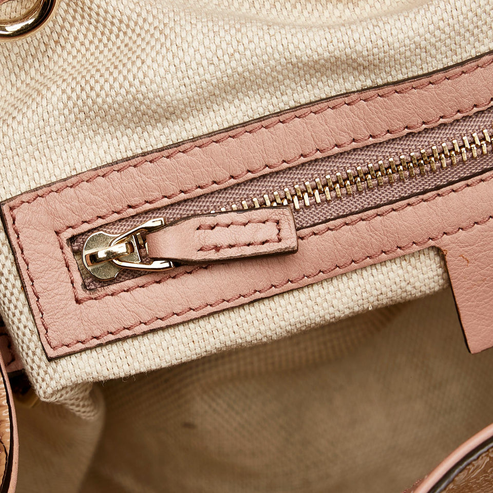 Gucci Small Patent Soho Satchel (SHG-Sj16xT)