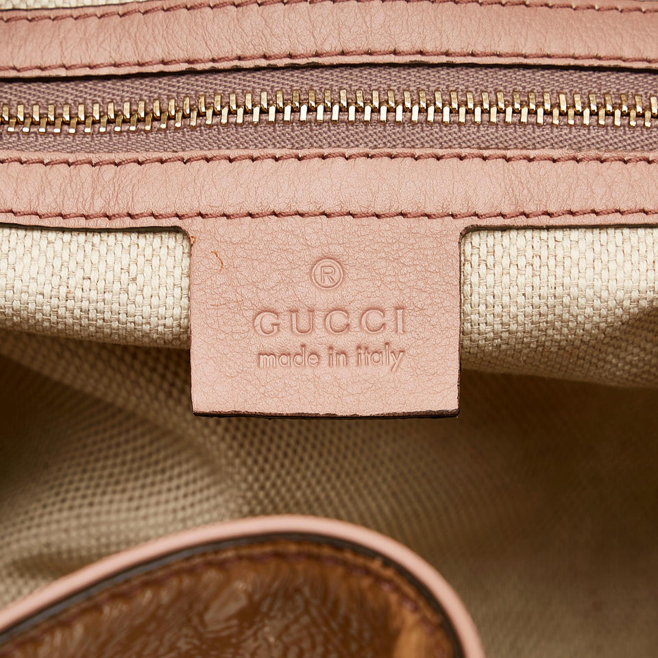 Gucci Small Patent Soho Satchel (SHG-Sj16xT)