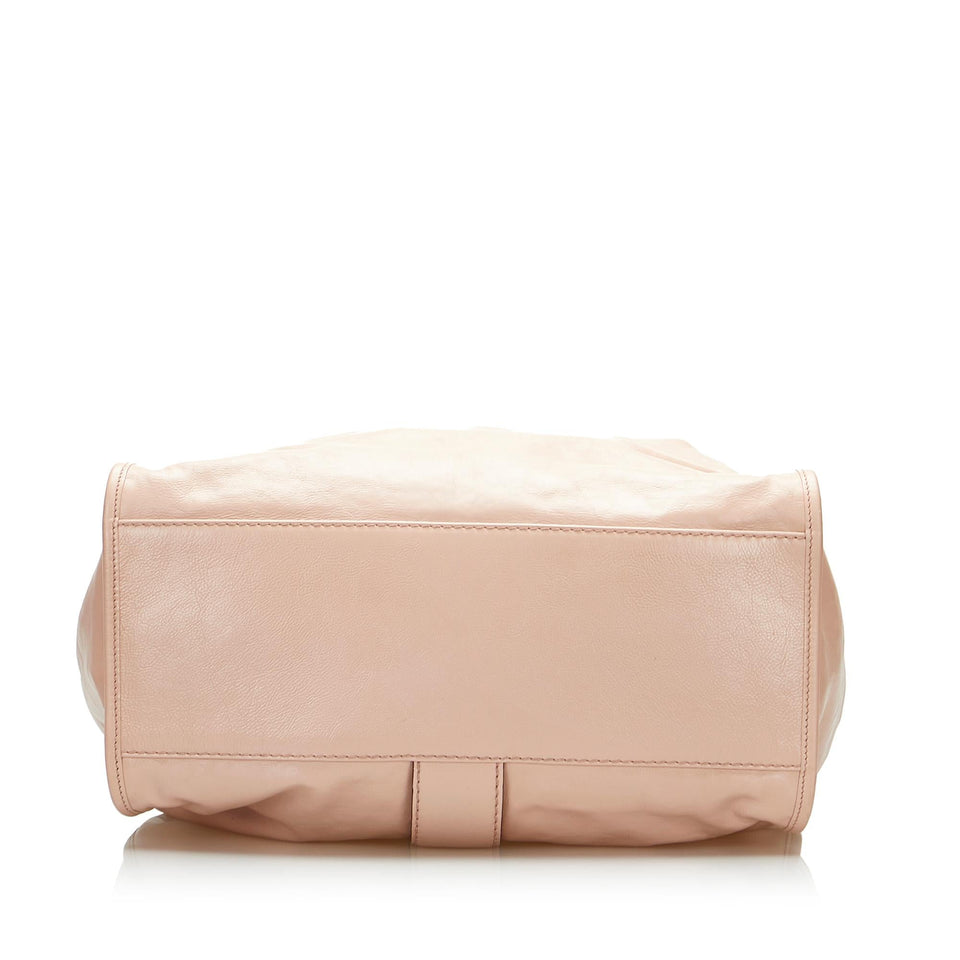 Gucci Soft Stirrup Nubuck Tote Bag (SHG-2v2JOg)